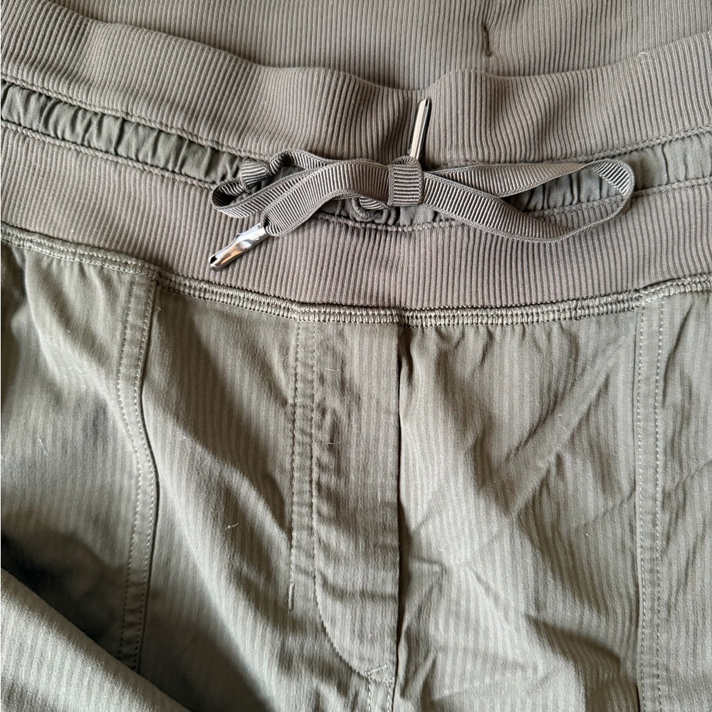 lululemon Olive Green Track Joggers